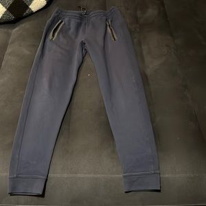 Old navy, navy blue joggers (size men’s small) with zipper pockets